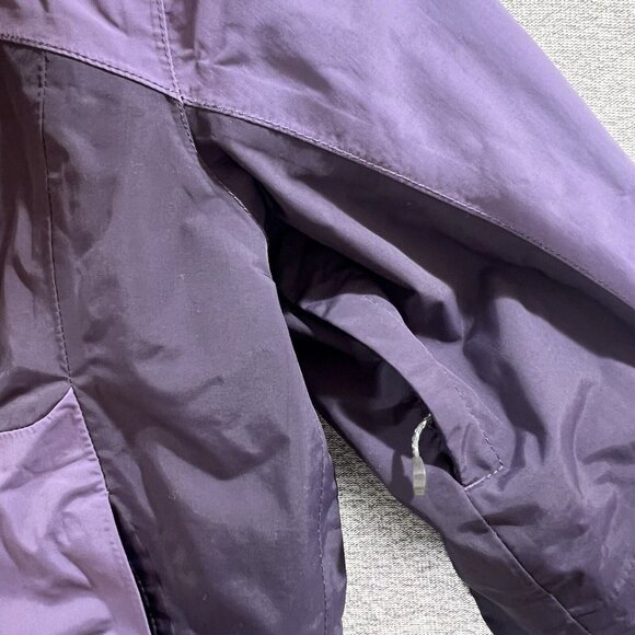 Eddie Bauer Weather Edge 365 Jacket Women M Purple Waterproof Hooded Adjustable - Picture 6 of 16